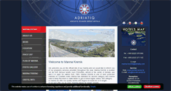 Desktop Screenshot of marinakremik-adriatiq.com